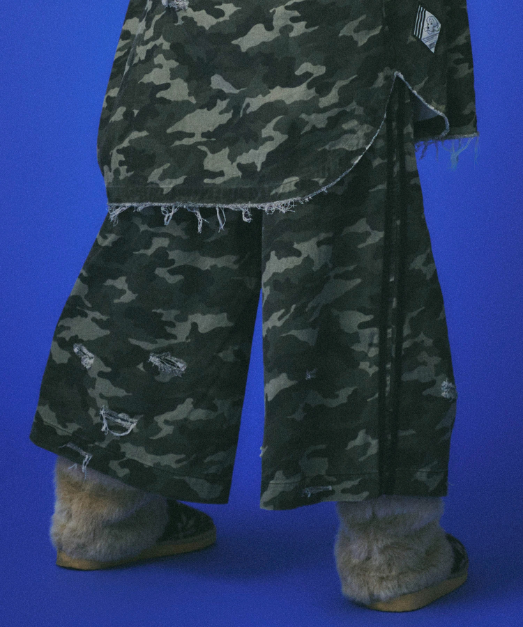 JACKROSE(ジャックローズ) |GALFY/ガルフィー カモフラかも?ボロボロデカパンショーツ(MENS)
