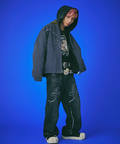 JACKROSE(ジャックローズ) |GALFY/ガルフィー 百合の紋紋カバーオール(MENS)