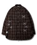 JACKROSE(ジャックローズ) |GALFY/ガルフィー ピカピカ注射器ボロシャツ LS(MENS)