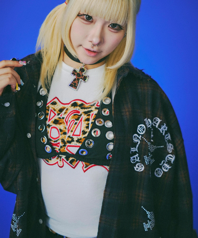 JACKROSE(ジャックローズ) |GALFY/ガルフィー ピカピカ注射器ボロシャツ LS(MENS)