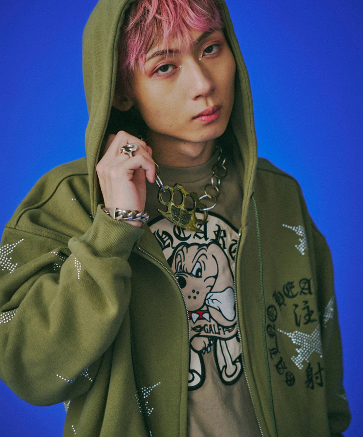 JACKROSE(ジャックローズ) |GALFY/ガルフィー ピカピカ注射器パーカー(MENS)