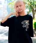 JACKROSE(ジャックローズ) |【GALFY×GALLIS ADDICTION】クロスガリノハーツTee SS(MENS/WOMENS)