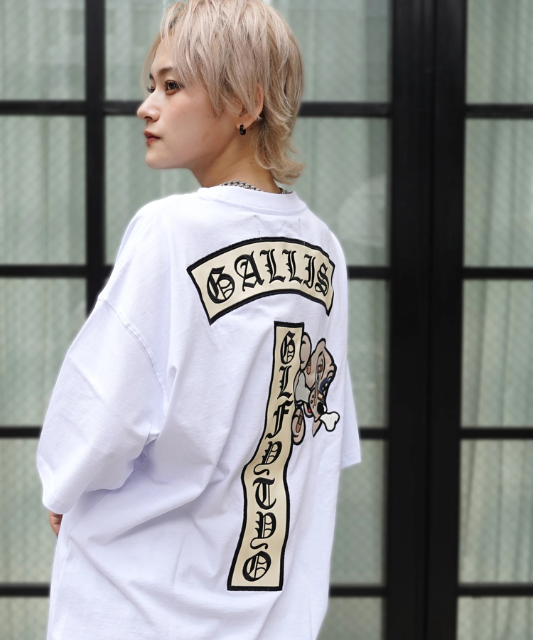 JACKROSE(ジャックローズ) |【GALFY×GALLIS ADDICTION】クロスガリノハーツTee SS(MENS/WOMENS)