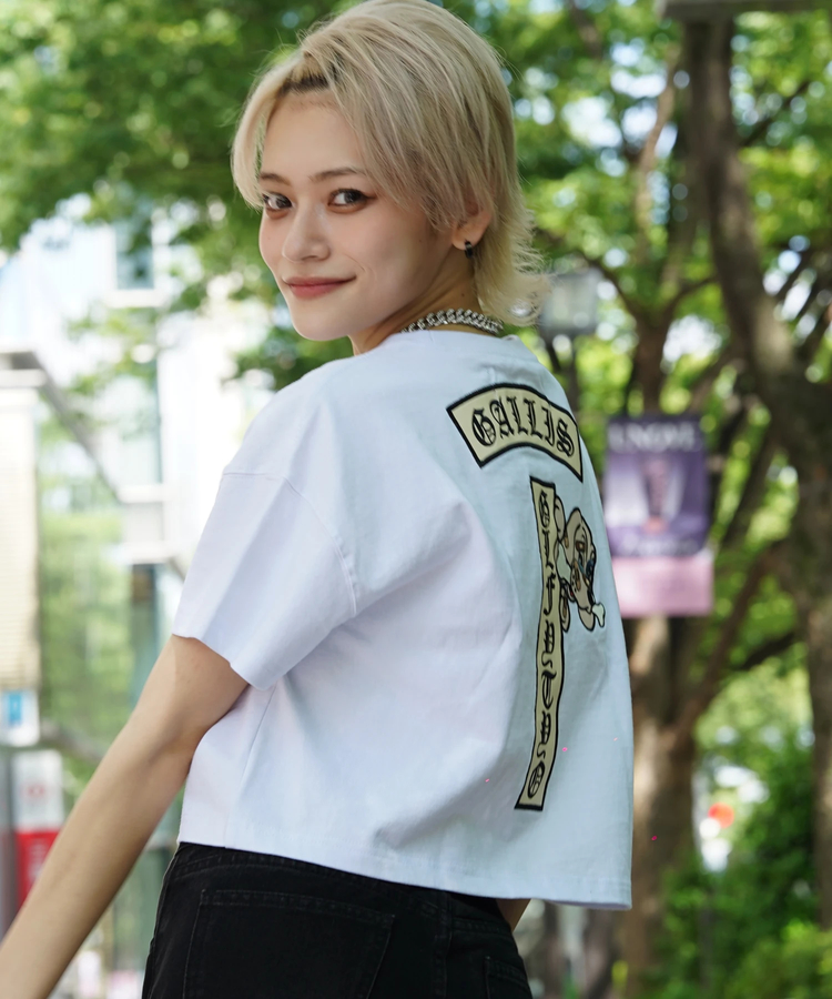JACKROSE(ジャックローズ) |【GALFY×GALLIS ADDICTION】クロスガリノハーツTee SS(MENS/WOMENS)