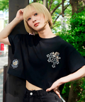 JACKROSE(ジャックローズ) |【GALFY×GALLIS ADDICTION】クロスガリノハーツTee SS(MENS/WOMENS)
