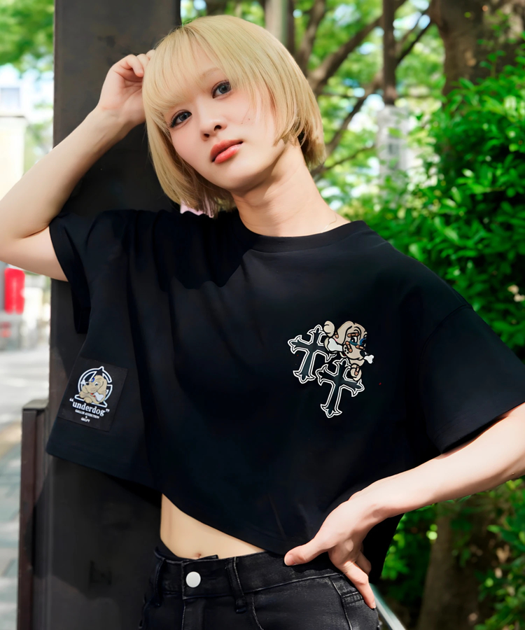 JACKROSE(ジャックローズ) |【GALFY×GALLIS ADDICTION】クロスガリノハーツTee SS(MENS/WOMENS)