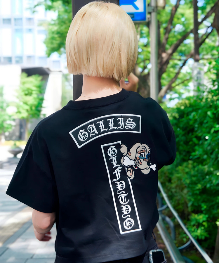 JACKROSE(ジャックローズ) |【GALFY×GALLIS ADDICTION】クロスガリノハーツTee SS(MENS/WOMENS)