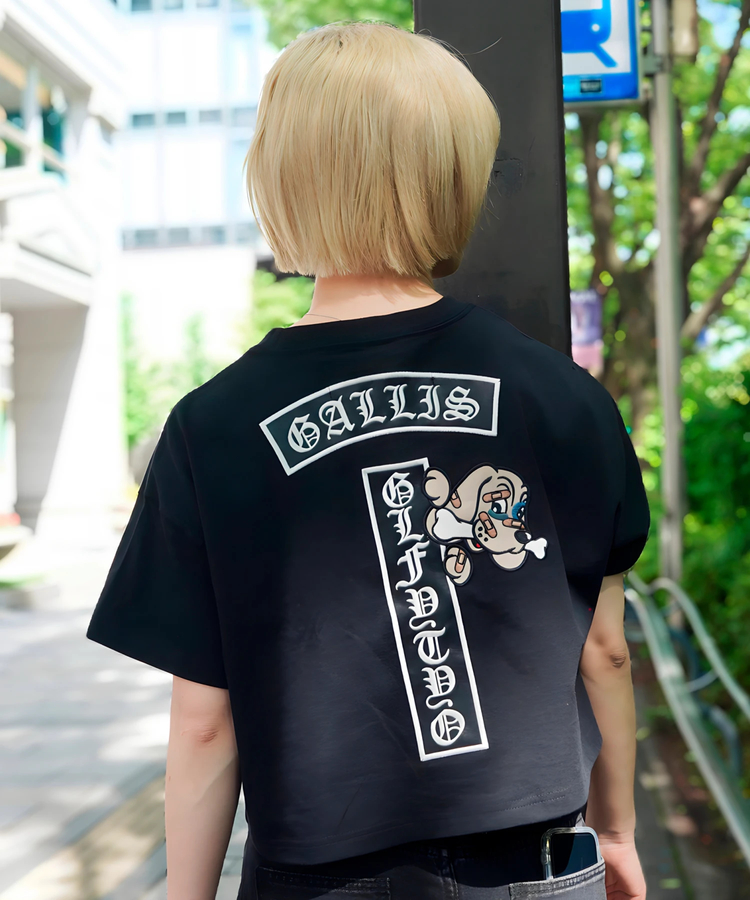 JACKROSE(ジャックローズ) |【GALFY×GALLIS ADDICTION】クロスガリノハーツTee SS(MENS/WOMENS)