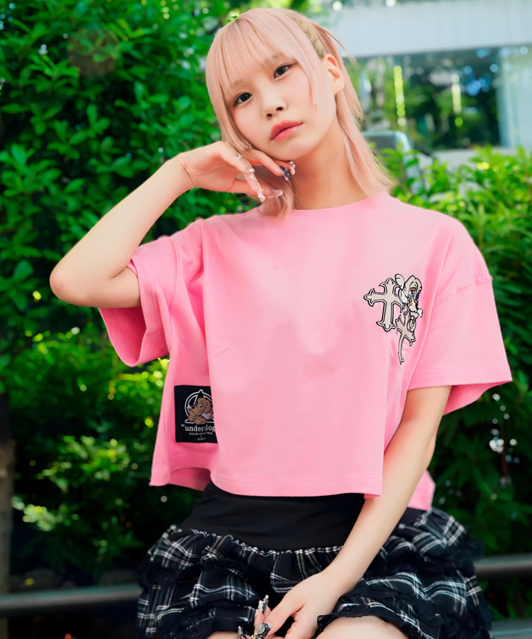 JACKROSE(ジャックローズ) |【GALFY×GALLIS ADDICTION】クロスガリノハーツTee SS(MENS/WOMENS)
