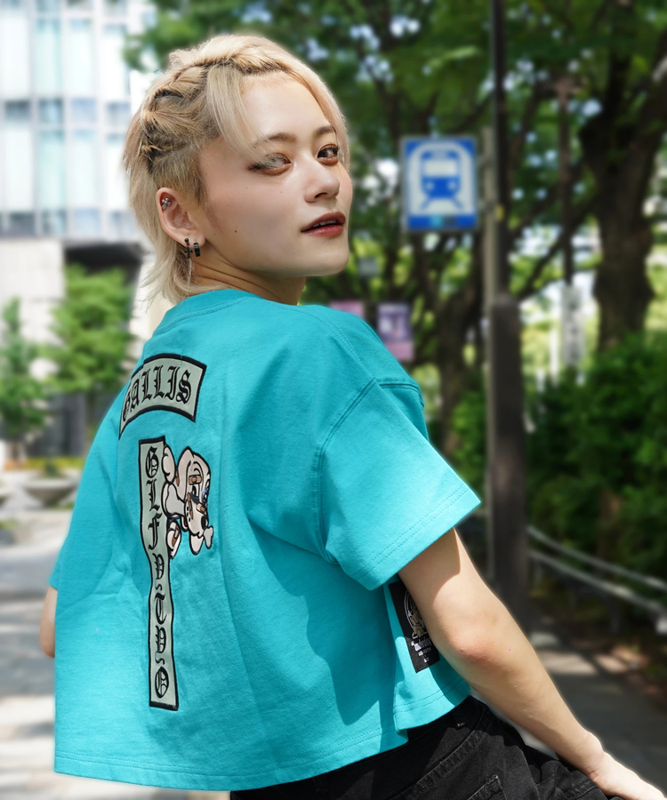 JACKROSE(ジャックローズ) |【GALFY×GALLIS ADDICTION】クロスガリノハーツTee SS(MENS/WOMENS)