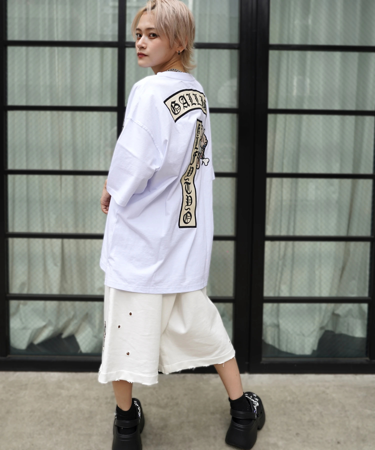 JACKROSE(ジャックローズ) |【GALFY×GALLIS ADDICTION】クロスガリノハーツTee SS(MENS/WOMENS)
