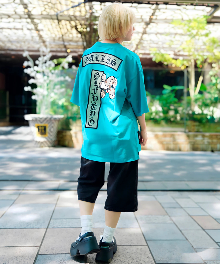 JACKROSE(ジャックローズ) |【GALFY×GALLIS ADDICTION】クロスガリノハーツTee SS(MENS/WOMENS)