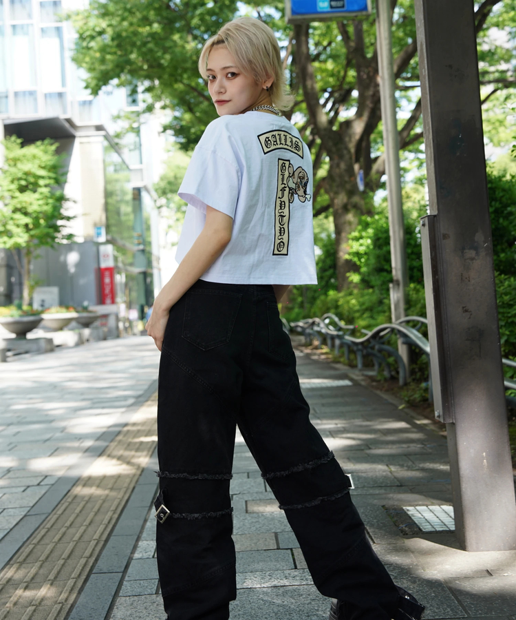 JACKROSE(ジャックローズ) |【GALFY×GALLIS ADDICTION】クロスガリノハーツTee SS(MENS/WOMENS)