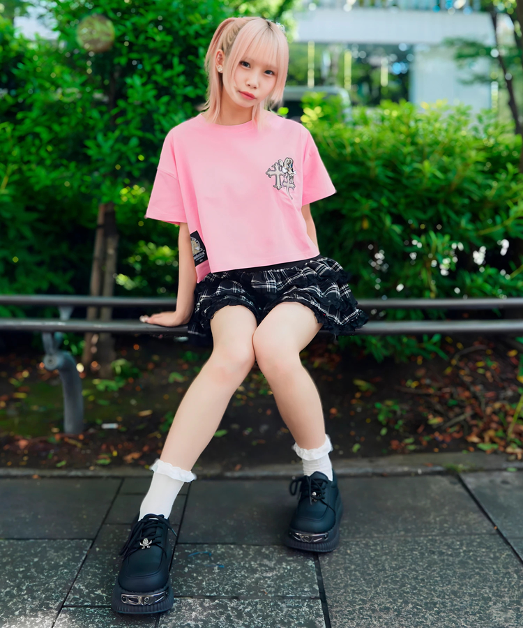 JACKROSE(ジャックローズ) |【GALFY×GALLIS ADDICTION】クロスガリノハーツTee SS(MENS/WOMENS)