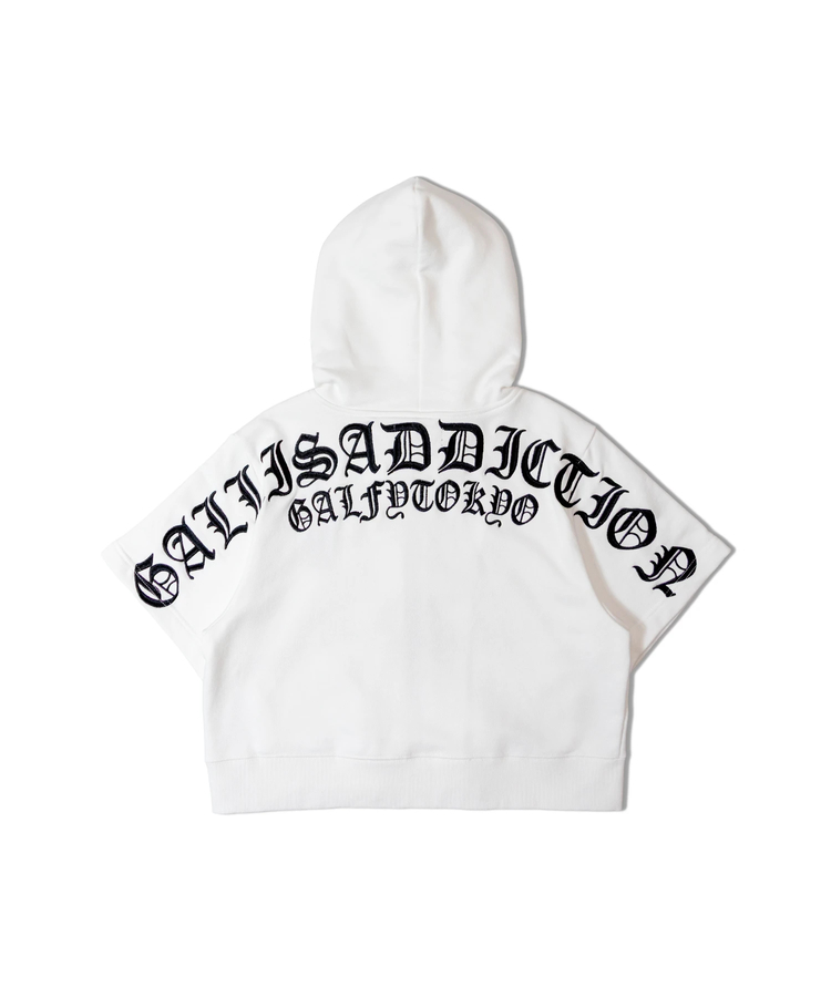 JACKROSE(ジャックローズ) |【GALFY×GALLIS ADDICTION】クロスガリノハーツ半袖パーカー*セットアップ対応(MENS/WOMENS)