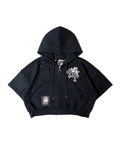 JACKROSE(ジャックローズ) |【GALFY×GALLIS ADDICTION】クロスガリノハーツ半袖パーカー*セットアップ対応(MENS/WOMENS)