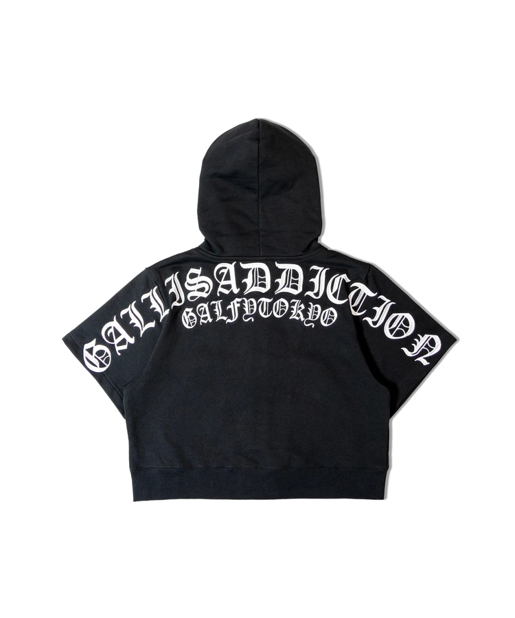 JACKROSE(ジャックローズ) |【GALFY×GALLIS ADDICTION】クロスガリノハーツ半袖パーカー*セットアップ対応(MENS/WOMENS)