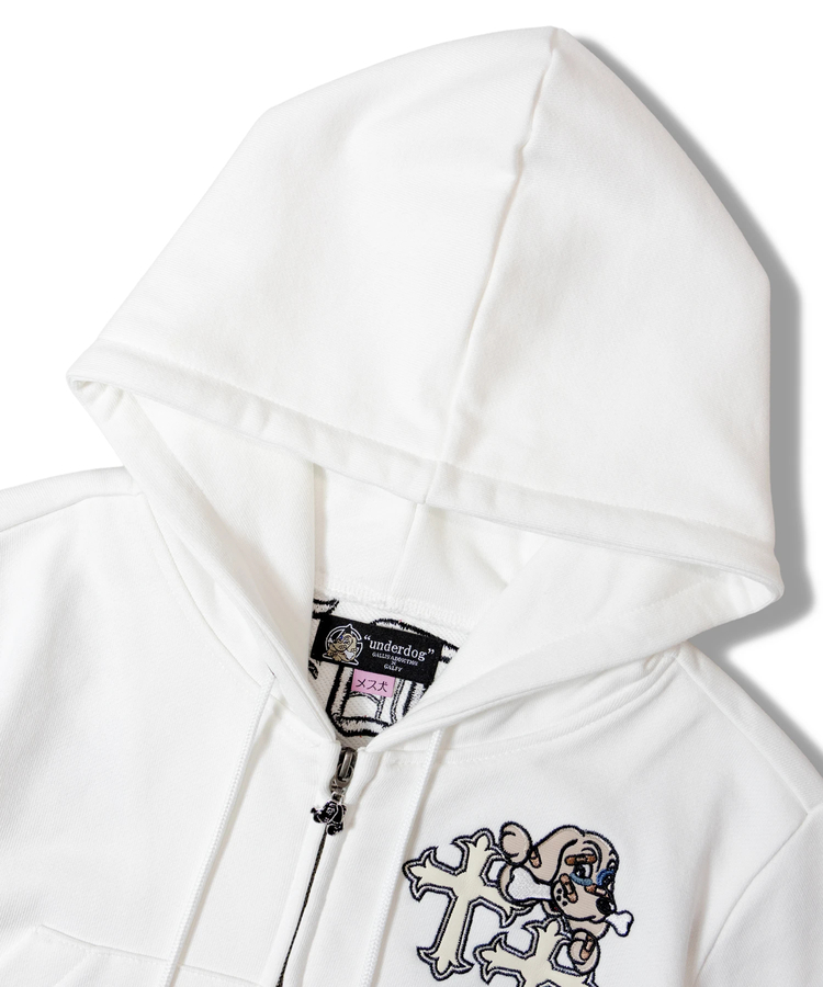 JACKROSE(ジャックローズ) |【GALFY×GALLIS ADDICTION】クロスガリノハーツ半袖パーカー*セットアップ対応(MENS/WOMENS)