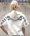 JACKROSE(ジャックローズ) |【GALFY×GALLIS ADDICTION】クロスガリノハーツ半袖パーカー*セットアップ対応(MENS/WOMENS)