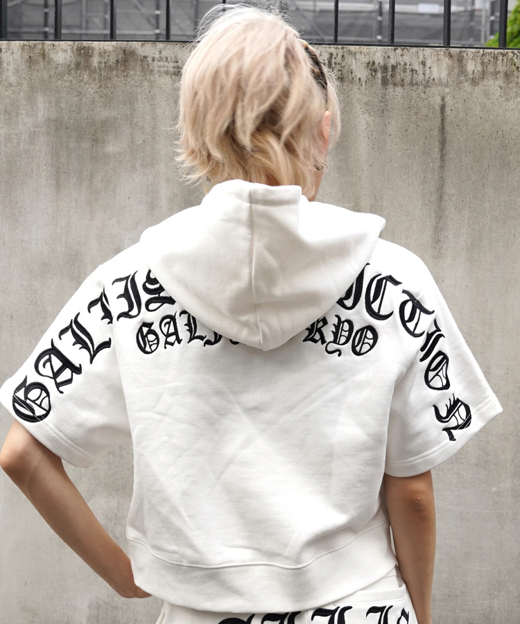 JACKROSE(ジャックローズ) |【GALFY×GALLIS ADDICTION】クロスガリノハーツ半袖パーカー*セットアップ対応(MENS/WOMENS)
