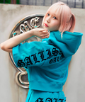 JACKROSE(ジャックローズ) |【GALFY×GALLIS ADDICTION】クロスガリノハーツ半袖パーカー*セットアップ対応(MENS/WOMENS)