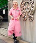 JACKROSE(ジャックローズ) |【GALFY×GALLIS ADDICTION】クロスガリノハーツ半袖パーカー*セットアップ対応(MENS/WOMENS)