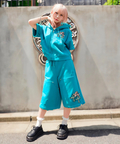 JACKROSE(ジャックローズ) |【GALFY×GALLIS ADDICTION】クロスガリノハーツ半袖パーカー*セットアップ対応(MENS/WOMENS)