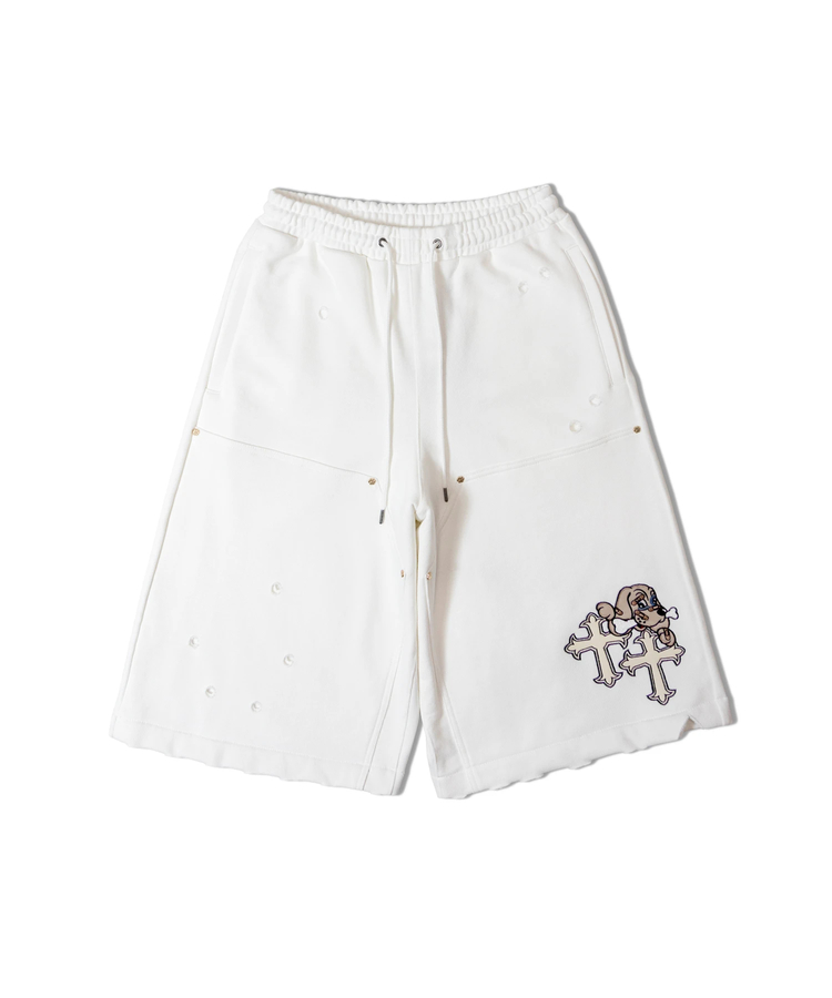 JACKROSE(ジャックローズ) |【GALFY×GALLIS ADDICTION】クロスガリノハーツハーフパンツ*セットアップ対応(MENS/WOMENS)