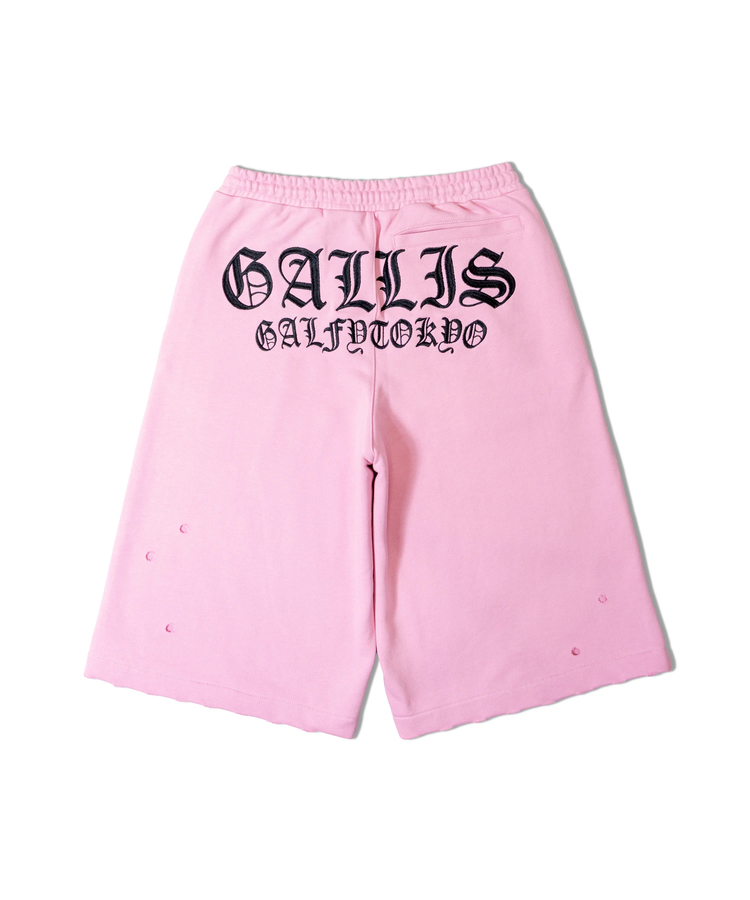 JACKROSE(ジャックローズ) |【GALFY×GALLIS ADDICTION】クロスガリノハーツハーフパンツ*セットアップ対応(MENS/WOMENS)