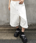 JACKROSE(ジャックローズ) |【GALFY×GALLIS ADDICTION】クロスガリノハーツハーフパンツ*セットアップ対応(MENS/WOMENS)