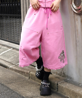 JACKROSE(ジャックローズ) |【GALFY×GALLIS ADDICTION】クロスガリノハーツハーフパンツ*セットアップ対応(MENS/WOMENS)