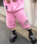 JACKROSE(ジャックローズ) |【GALFY×GALLIS ADDICTION】クロスガリノハーツハーフパンツ*セットアップ対応(MENS/WOMENS)