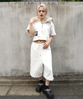 JACKROSE(ジャックローズ) |【GALFY×GALLIS ADDICTION】クロスガリノハーツハーフパンツ*セットアップ対応(MENS/WOMENS)