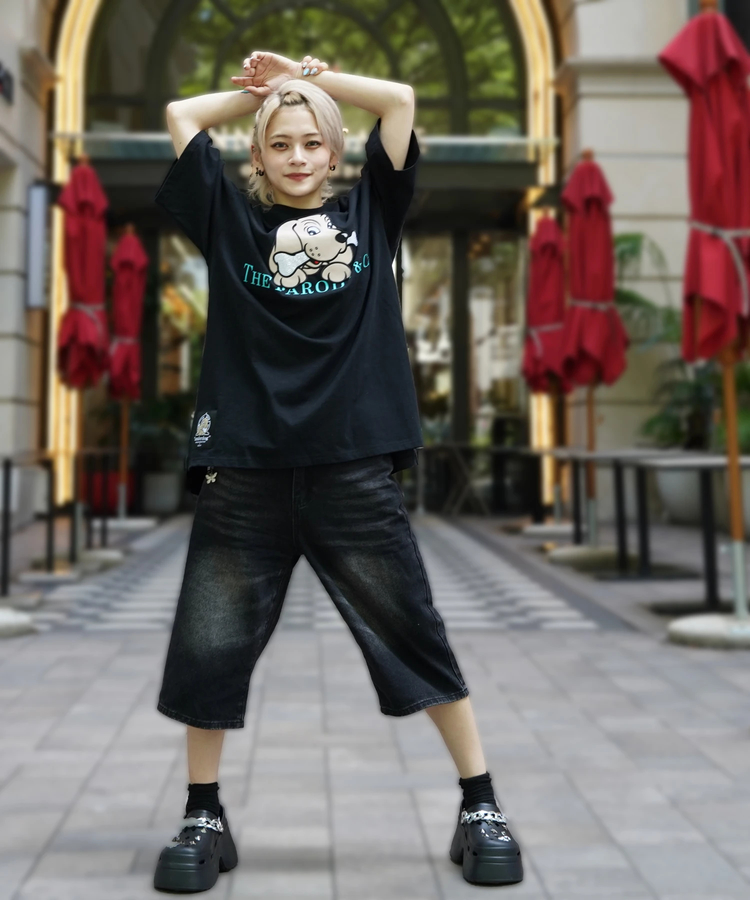 JACKROSE(ジャックローズ) |【GALFY×GALLIS ADDICTION】骨キラキラ&co.Tee SS(MENS)