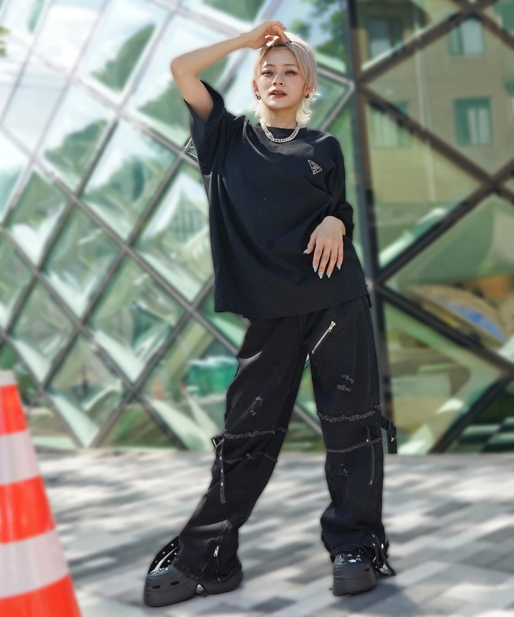 JACKROSE(ジャックローズ) |【GALFY×GALLIS ADDICTION】INUDA三角マークTee SS(MENS)