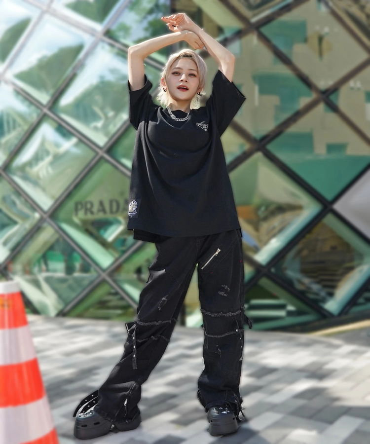 JACKROSE(ジャックローズ) |【GALFY×GALLIS ADDICTION】INUDA三角マークTee SS(MENS)