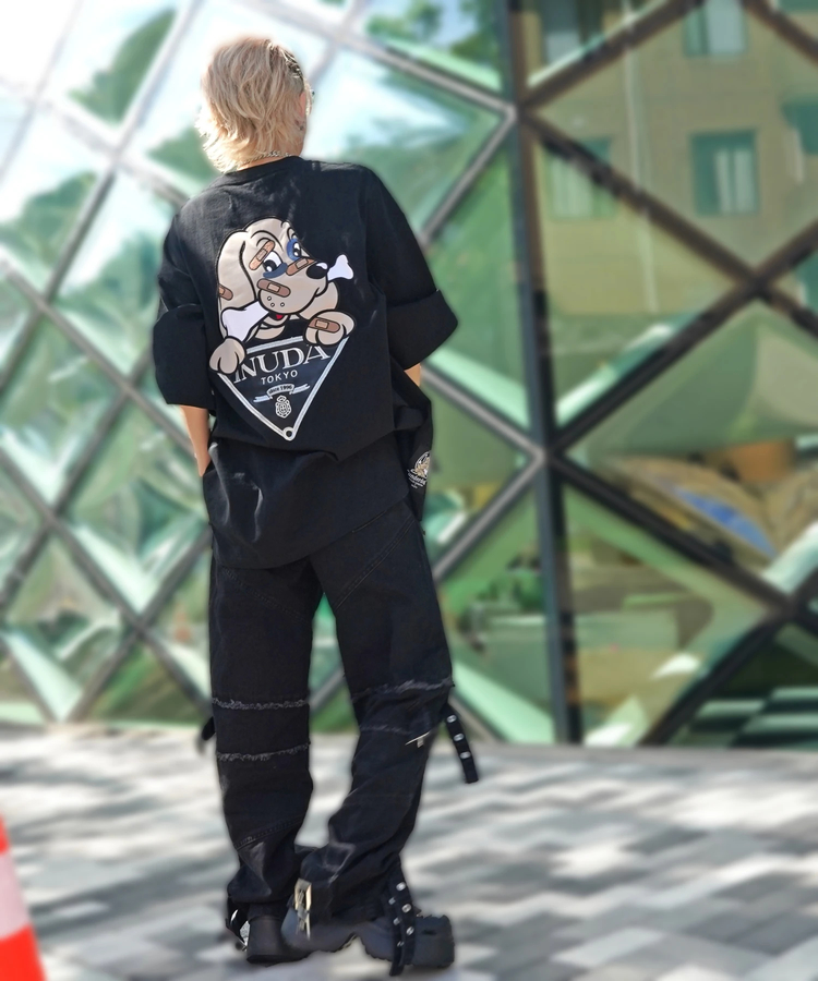 JACKROSE(ジャックローズ) |【GALFY×GALLIS ADDICTION】INUDA三角マークTee SS(MENS)