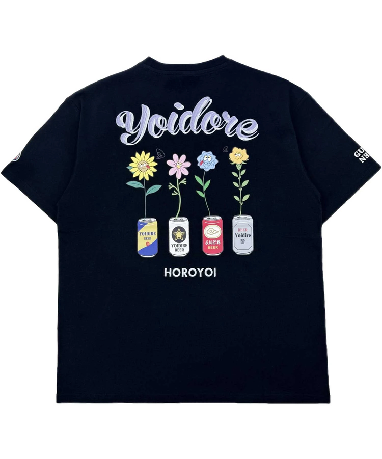 JACKROSE(ジャックローズ) |YOIDORE/酔いどれ 酔っ払いフラワー SS TEE(MENS)
