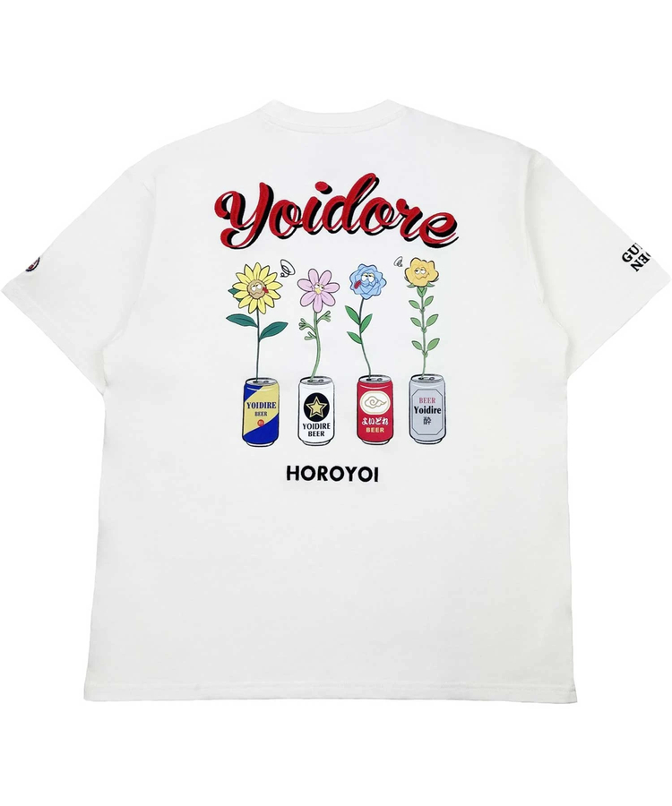 JACKROSE(ジャックローズ) |YOIDORE/酔いどれ 酔っ払いフラワー SS TEE(MENS)