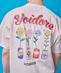JACKROSE(ジャックローズ) |YOIDORE/酔いどれ 酔っ払いフラワー SS TEE(MENS)
