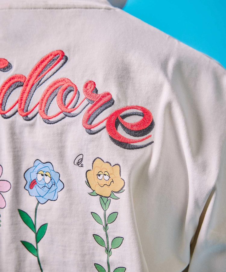 JACKROSE(ジャックローズ) |YOIDORE/酔いどれ 酔っ払いフラワー SS TEE(MENS)