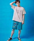 JACKROSE(ジャックローズ) |YOIDORE/酔いどれ 酔っ払いフラワー SS TEE(MENS)