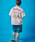 JACKROSE(ジャックローズ) |YOIDORE/酔いどれ 酔っ払いフラワー SS TEE(MENS)