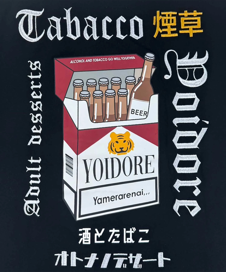 JACKROSE(ジャックローズ) |YOIDORE/酔いどれ 酒とタバコ SS TEE(MENS)