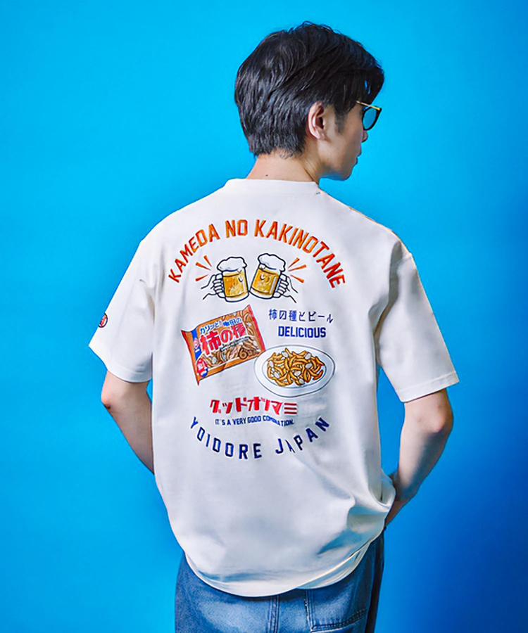 JACKROSE(ジャックローズ) |YOIDORE/酔いどれ 柿の種コラボ SS TEE(MENS)