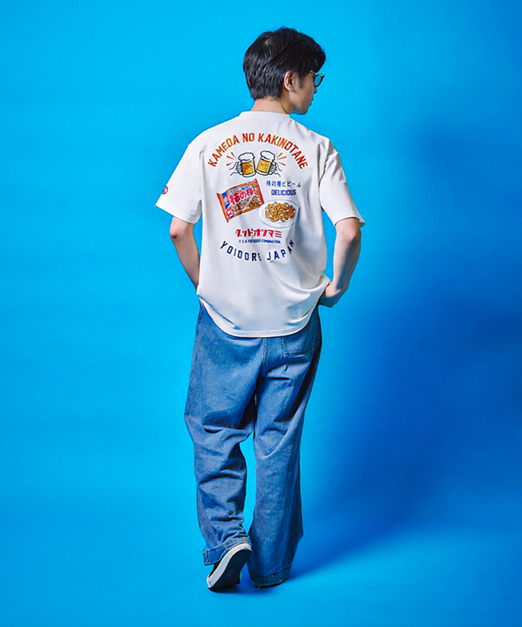 JACKROSE(ジャックローズ) |YOIDORE/酔いどれ 柿の種コラボ SS TEE(MENS)