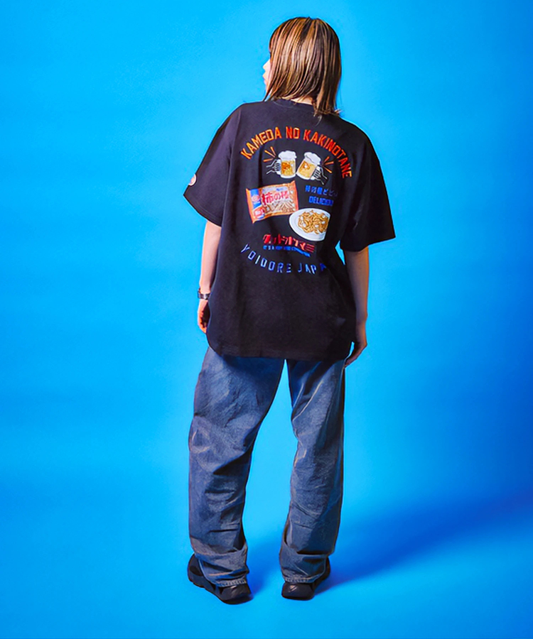 JACKROSE(ジャックローズ) |YOIDORE/酔いどれ 柿の種コラボ SS TEE(MENS)