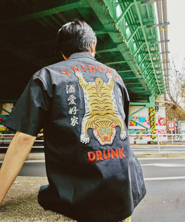 JACKROSE(ジャックローズ) |YOIDORE/酔いどれ 酔虎 SSシャツ(MENS)