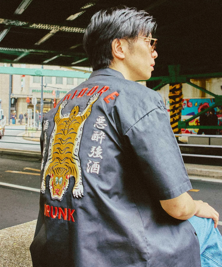 JACKROSE(ジャックローズ) |YOIDORE/酔いどれ 酔虎 SSシャツ(MENS)