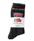 JACKROSE(ジャックローズ) |FRUIT OF THE LOOM/フルーツオブザルーム レインボーラインロゴ クルーソックス3P